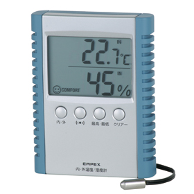 デジタル温度計（内・外温度計）